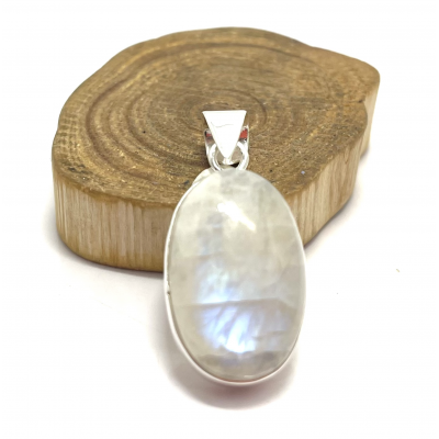 PÉRISTÉRITE SERTI - LABRADORITE BLANCHE