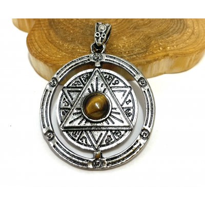 PENDENTIF PENTACLE MÉTAL