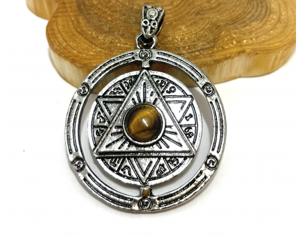 PENDENTIF PENTACLE MÉTAL