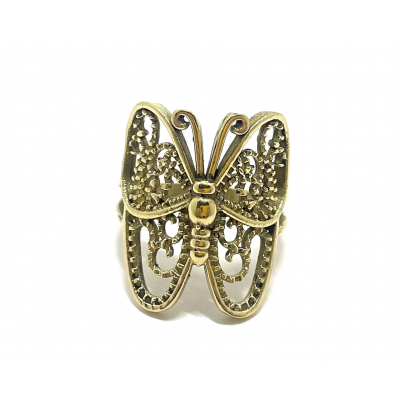 BAGUE BRONZE PAPILLON