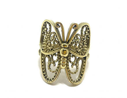 BAGUE BRONZE PAPILLON