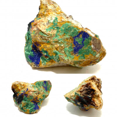 AZURITE MALACHITE DU MAROC