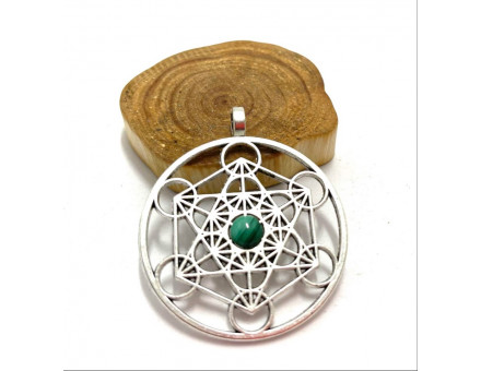 PENDENTIF METATRON MALACHITE