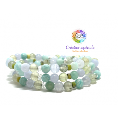 BRACELET CRÉATION "COMME SUR UN NUAGE"