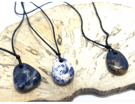 SODALITE AVEC CORDON RÉGLABLE