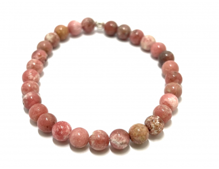 THULITE 6 MM - BRACELET LITHOTHÉRAPIE