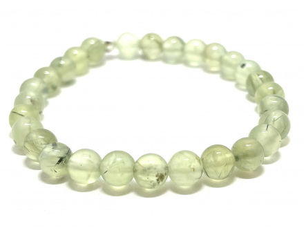 PREHNITE 6MM - BRACELET LITHOTHÉRAPIE