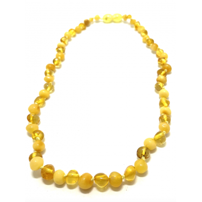 COLLIER AMBRE ADULTE - ENFANT 40 CM