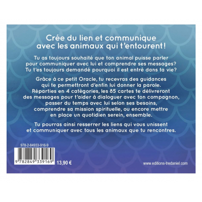 LE PETIT ORACLE POUR COMMUNIQUER AVEC LES ANIMAUX