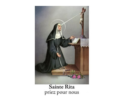 NEUVAINE SAINTE RITA 1