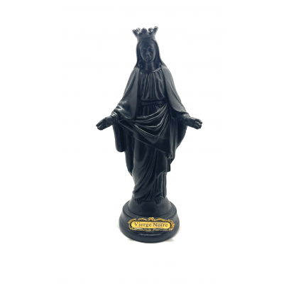 STATUE 12 CM VIERGE NOIRE