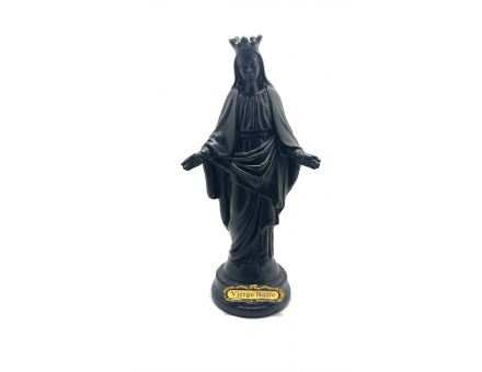 STATUE 12 CM VIERGE NOIRE