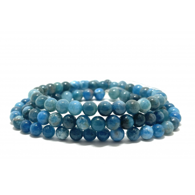 APATITE 5MM - BRACELET LITHOTHÉRAPIE